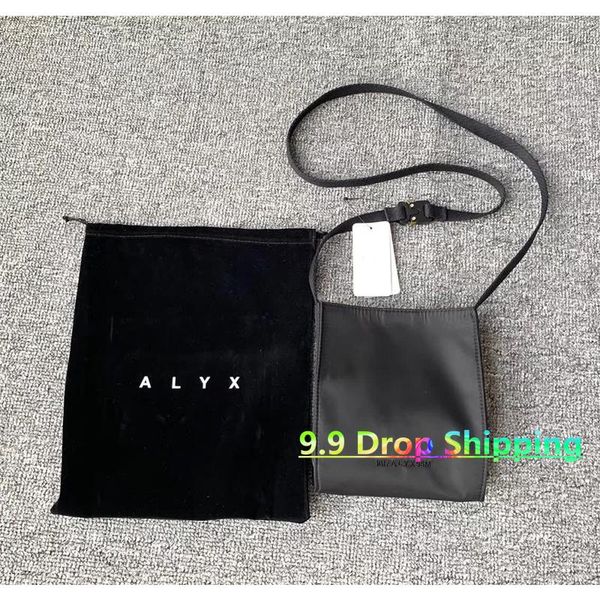 

backpack alyx backpacks 2021 men women nylon 1017 9sm bag black embroidered letters inside tag label bags