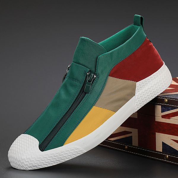

canvas driving shoes men vulcanized lazy canvas shoes mens designer sneakers fashion loafers casual sports shoes walking