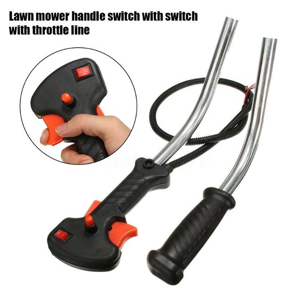 

decorative flowers & wreaths strimmer brush cutter tube handle switch + throttle trigger cable us lawn mower parts trimmer gardening accesso