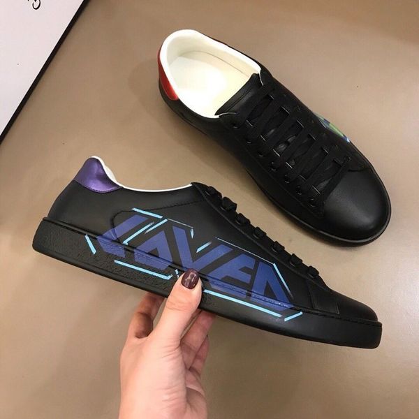 

vl7o women and men sneakers loafers boots moccasins buckles lace-ups dress shoes, Black