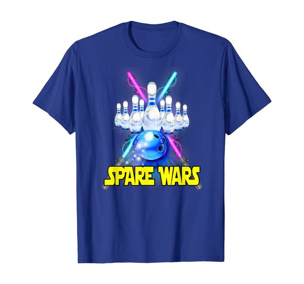 

Spare Wars matching bowling team design T-Shirt, Mainly pictures
