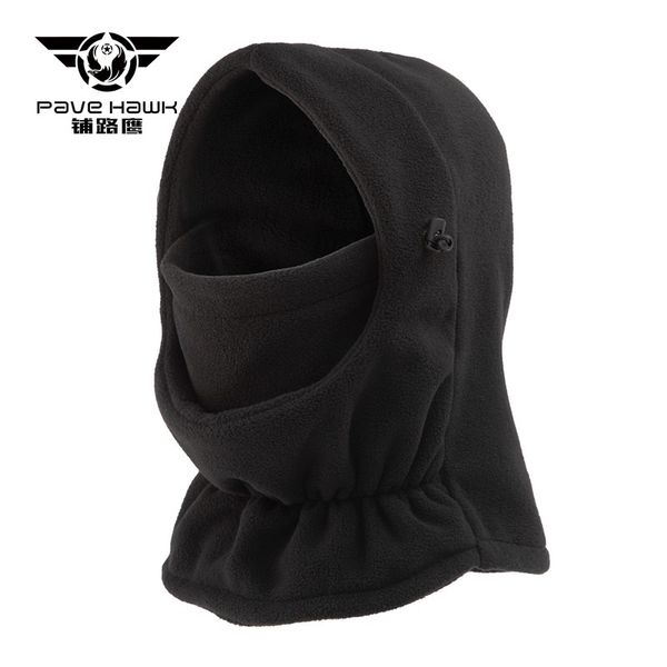 

cold proof hat winter thickened fleece mask outdoor riding warm headgear