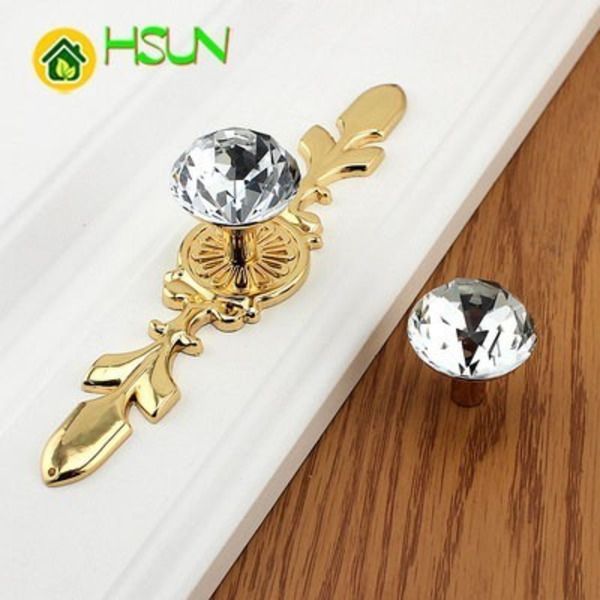 

drawer knob handles crystal pulls handle dresser knob pull gold silver chrome clear glass cupboard handles shiny cabinet knob