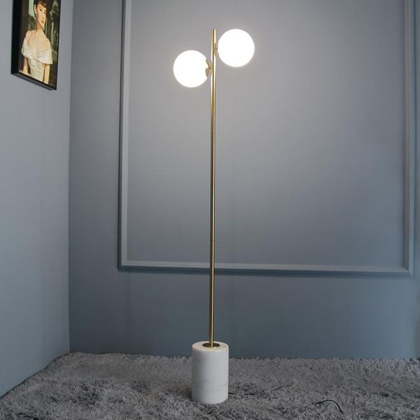 

nordic led floor lamp corner led floor light marble bedroom lamp atmosphere lighting club home indoor decor corner standing