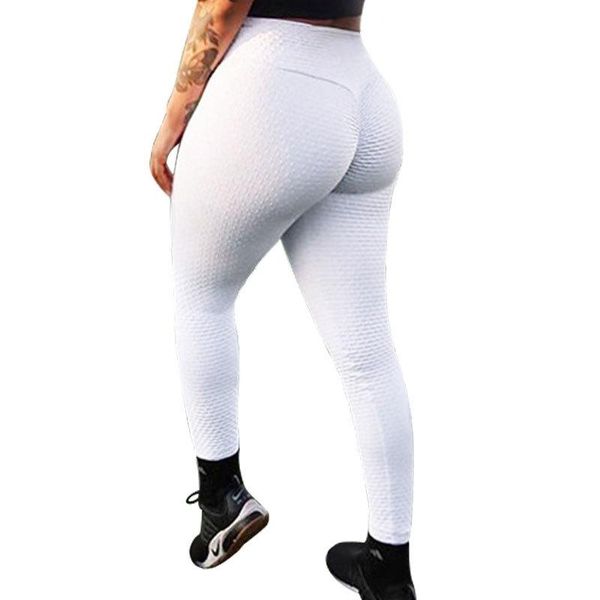 

yoga outfits fitness female elastic slim pants leggins jacquard weave leggings sporting women textured workout, White;red