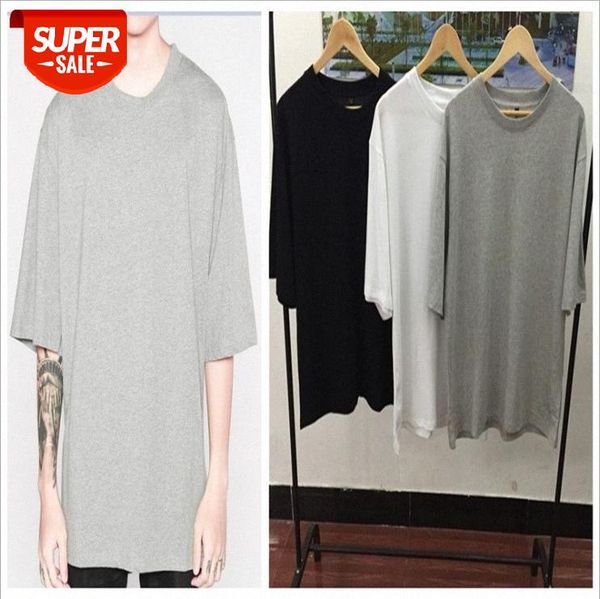

loose plus size solid color hip-hop couple short-sleeved t-shirt for men and women #pc2y, White;black