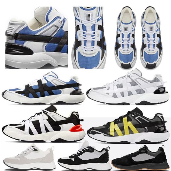 

2021 b25 b24 oblique runner sneaker men platform shoes designers black white suede leather trainers mesh lace-up casual shoes #59 l9tm#