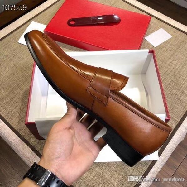 

classic men's oxford gunuine leather shoes luxury black brown whole cut pointed toe lace up men dress shoes wedding office formal shoes