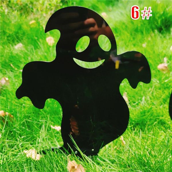 

garden decorations halloween ghost decoration funny art decorative stakes silhouettes for terrace backyard lawn gq