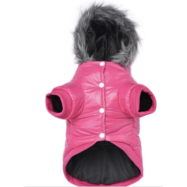

dog apparel waterproof snowsuit style winter clothes four legs thick warm coats