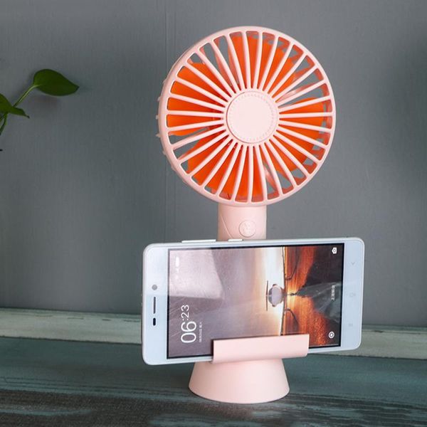 

cell phone mounts & holders portable mini handheld fan usb rechargeable cooling desk aroma with holder lfx-ing