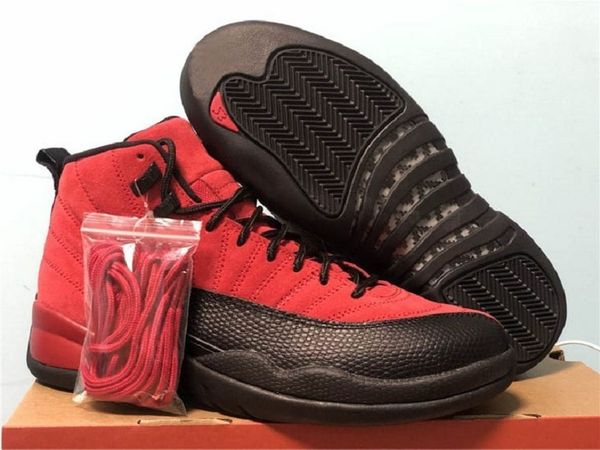 

shoes 12 reverse flu game men 12s varsity red/black sneaker ct8013-602 us