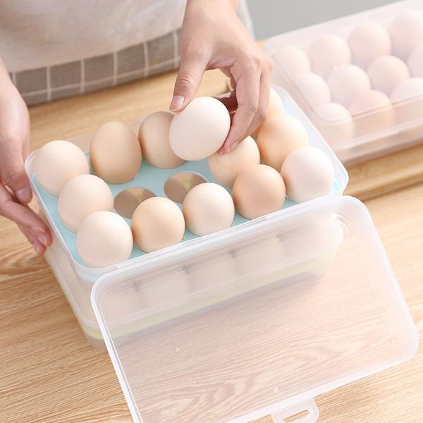 

storage bottles & jars multifunctional practical egg case home container organizer kitchen rack support -proof compressive boxes