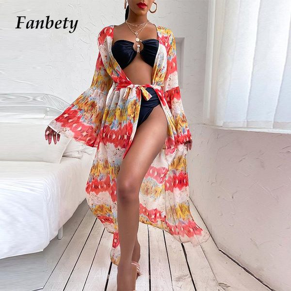 

women's swimwear lady light veil beach 2021 summer elegant cover up print sun protection jacket women fashion casual bikinis, White;black