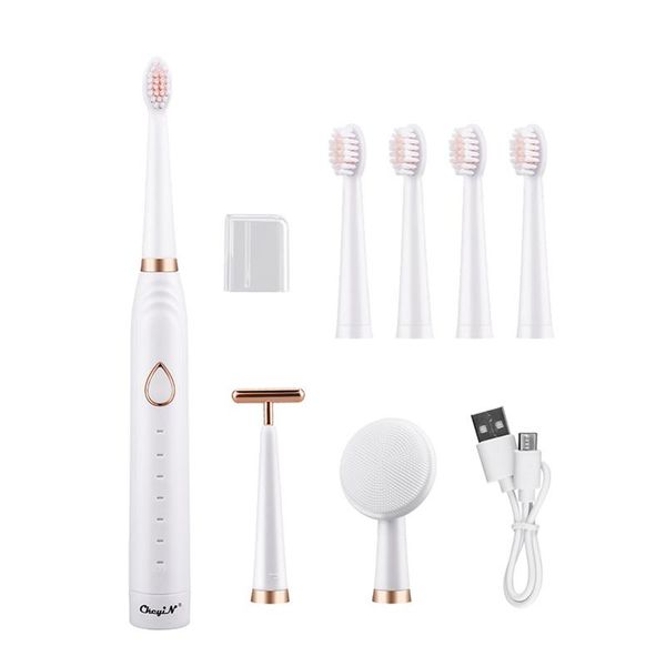 

smart electric toothbrush eyin 3 in 1 multifunction toothb waterproof facial cleansing b face lifting beauty bar wrinkle remover v