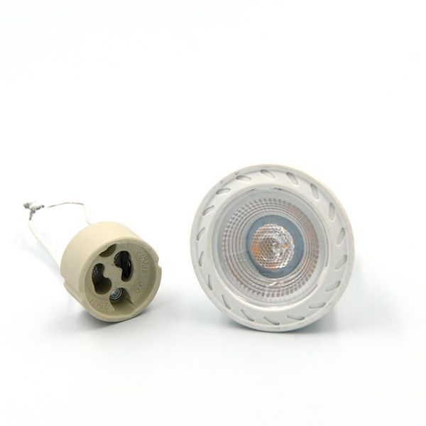 

bulbs gu10 led lamp spotlight bulb lampara wide voltage 90-265v spot light 7w