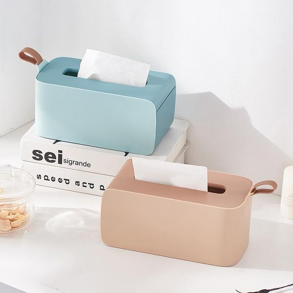 

tissue boxes & napkins nordic creative face paper box hit color drawing living room household coffee table storage cl51610