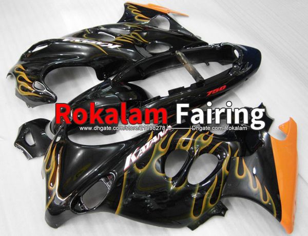 GSX750F 05 06 Carenatura per Suzuki Katana GSX600F 2005 2006 GSX 750 F GSX 600 F ABS Borsette