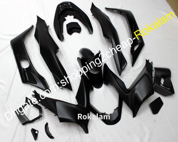 

abs cowlings for honda pcx125 pcx150 2014 2015 2016 2017 matte black aftermarket motorbike fairing kit (injection moulding)