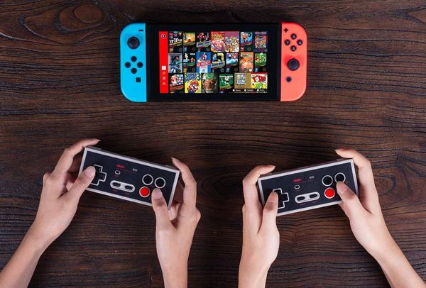 

game controllers & joysticks 8bitdo n30 gamepad controlleror support turbo for windows android macos switch joystick