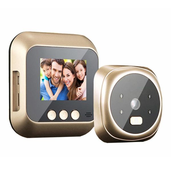

d3 2.4 inch digital doorbell night vision door video eye camera viewer ring