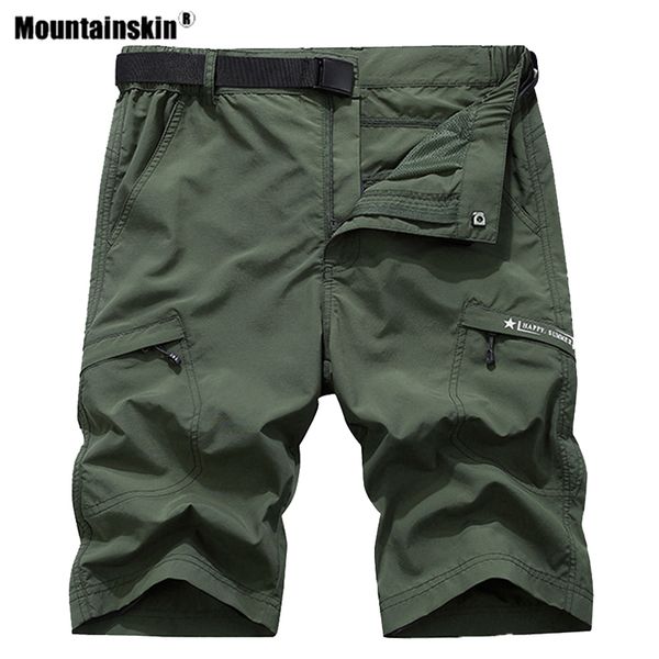 

mountainskin mens summer quick dry hiking shorts outdoor sports breathable trekking camping fishing running male trousers va603 c0222, White;black