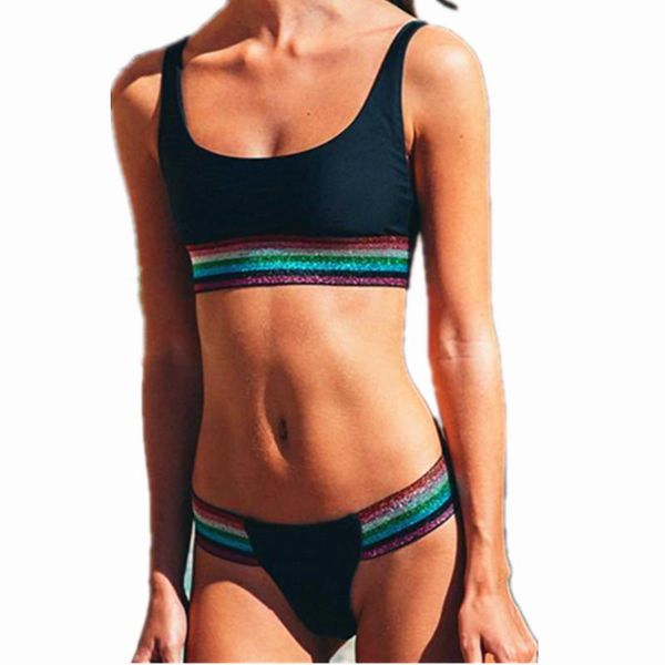 

bras sets 2 piece set seamless bra women sportswear 2021 summer cotton bralette brief underwear crop tank lingerie, Red;black