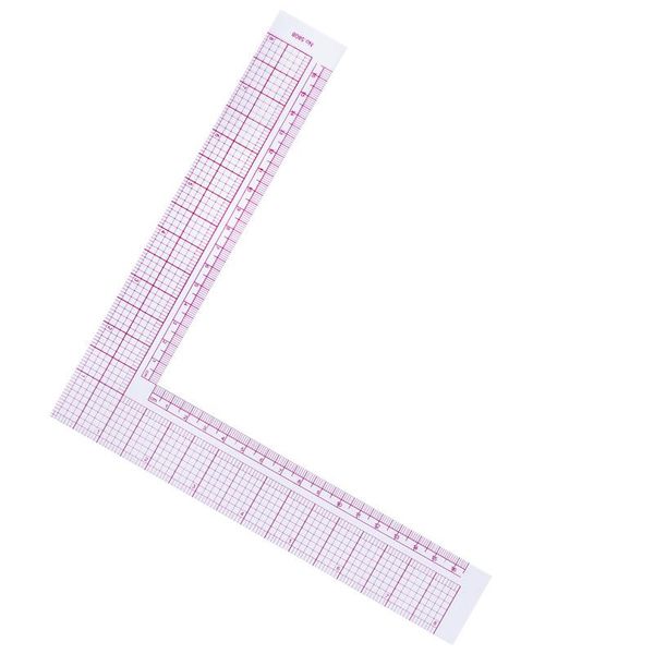 

sewing patchwork quilting ruler plastic garment cutting craft scale rule drawing stationery supplies tool 21.5*21.5cm 5x30cm, Black