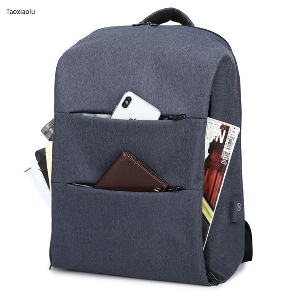 

backpack waterproof travel men large capacity teenager male mochila back anti-thief bag usb recharging 15.6" laptop