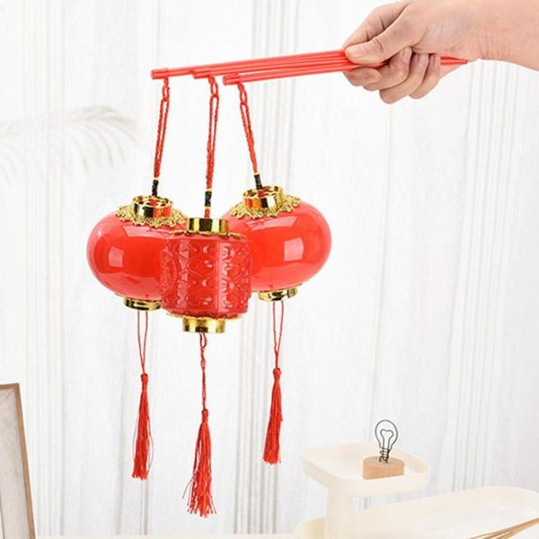 

party decoration cute portable luminous led lanterns year decor children kids toy gift for spring festival safety