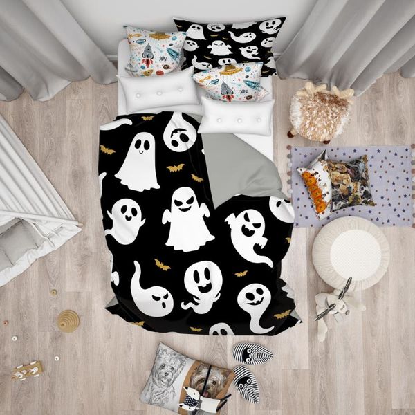 

bedding sets fashionable cartoon style children's set home single bed for children kids quilt/duvet cover king  sizes bedclothes