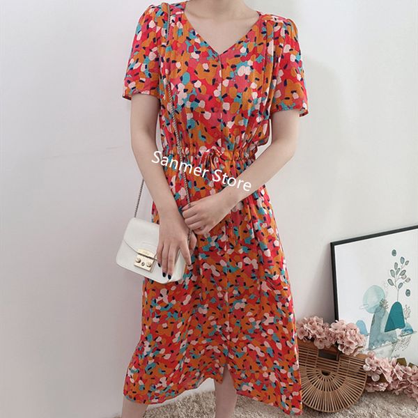 

2021 new longo de manga curta renda feminina botes com decote em v vestido midi 2ujw, Black;gray