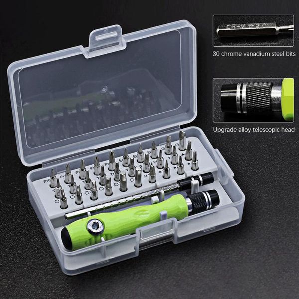 

hand tools 32 in 1 precision screwdriver set mini magnetic kit professional hardware mobile phone camera maintenance tool