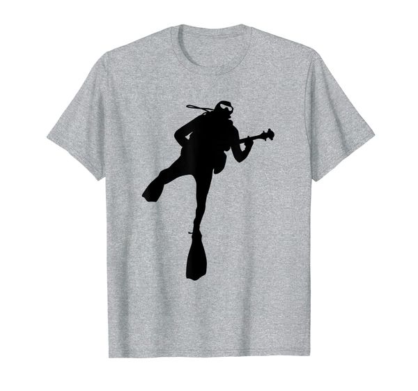 

stage diver bass guitar black - concerts, fun festivals t-shirt, White;black