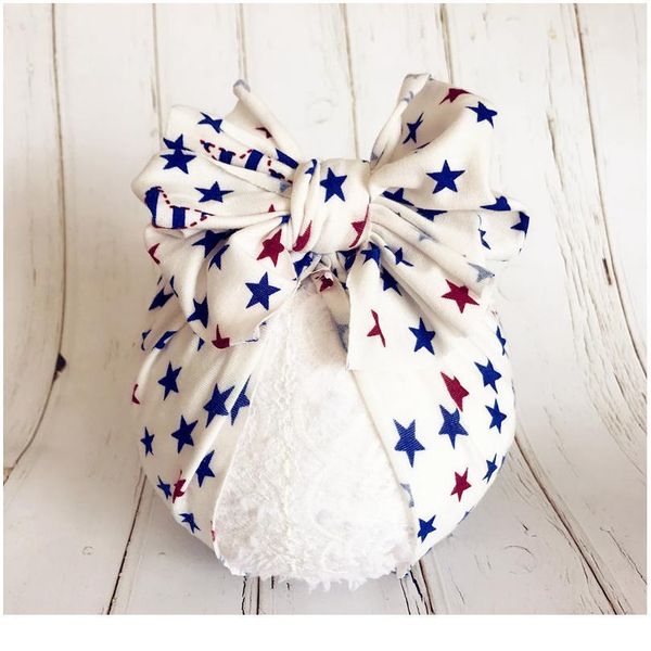 

0-4y newborn toddler kids baby girl solid striped flower hats 2019 brand new turban cotton beanie hat winter ca qylnaa, Yellow