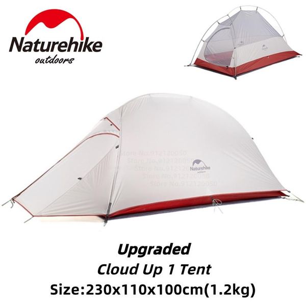 

tents and shelters naturehike upgraded camping tent waterproof outdoor hiking travel 20d nylon backpacking ultralight camp with floor mat