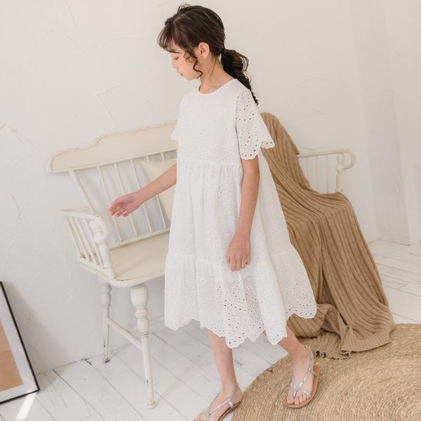 

girl's dresses 4 to 16 years,2021 summer girls and mommy dress with lining party toddler clothes100% cotton embroidery cover knee lengt, Red;yellow