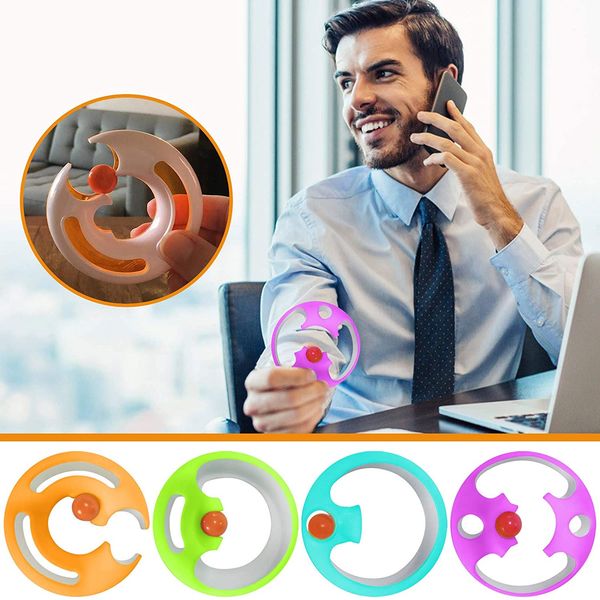 

innovative fidgeting stress relief toys spin a roulette wheel to keep spinning