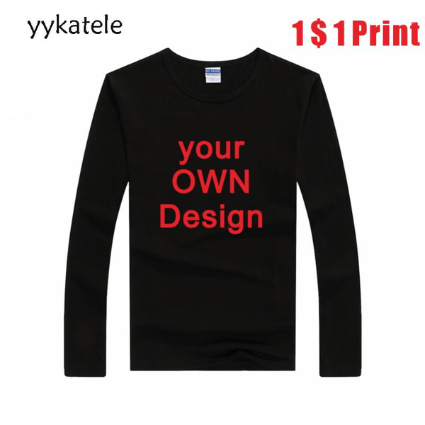 

songyuexia leisure sports style long sleeve t-shirt-personal cultivation group embroidery custom men's t-shirts, White;black