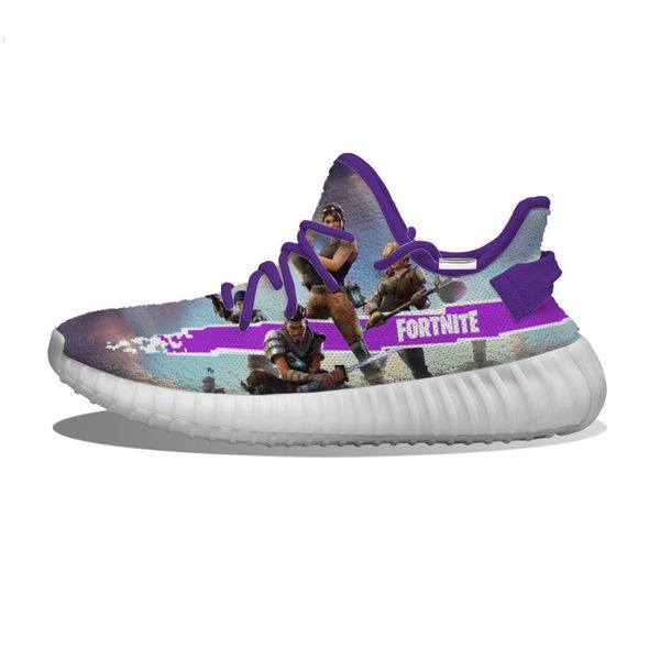 

diy custom fortnite battle royale running shoes mesh printed mens womens trainers outdoor sports sneakers