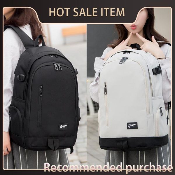 

for girl bags style boy school lapbackpack capacity girl for schoolbag large preppy style women men college udntk heqlw, Red;black