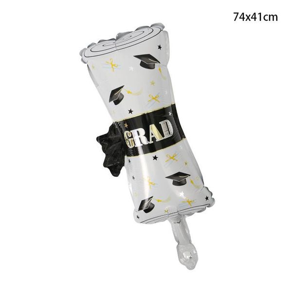 

party decoration paper balloon graduation school aluminum foil floating air ball wholesale