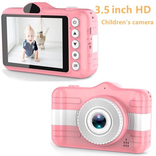 

digital cameras child camera 3.5 inch cute cartoon toys children birthday gift 1080p hp po video for kids