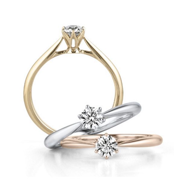 

5.5mm round diamond for women 14k white rose yellow gold plated zircon ring moissanite z bizuteria anillos, Golden;silver