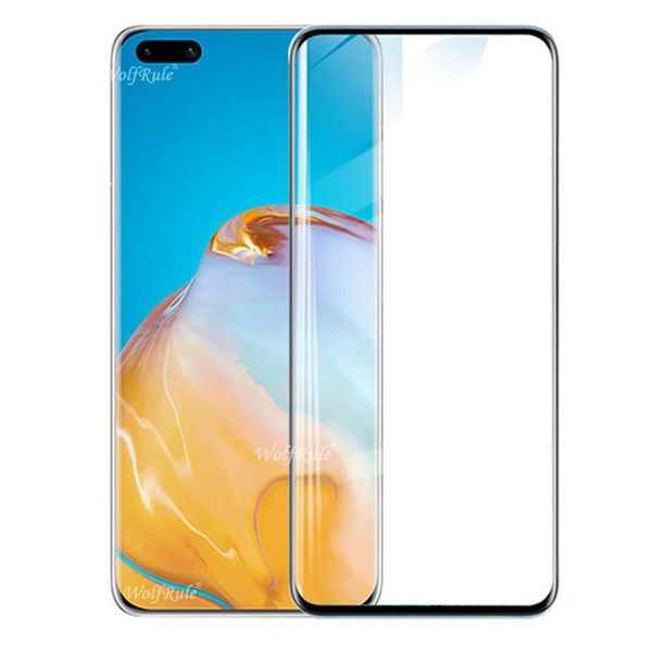 

cell phone screen protectors for glass huawei p40 pro tempered full cover protetor protective p 40
