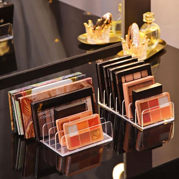 

storage boxes & bins eyeshadow cosmetics shelf deskmulti-cell display box plastic tray transparent makeup organizer s/l