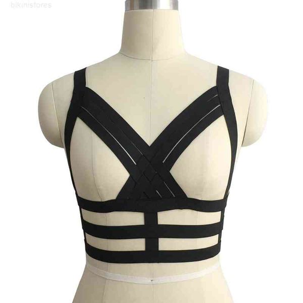 

fashion lingerie black temptation elastic strap bra female, Black;white