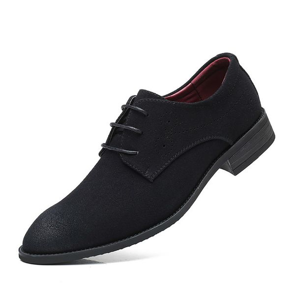 

men wedding luxury leather shoes p44o, Black