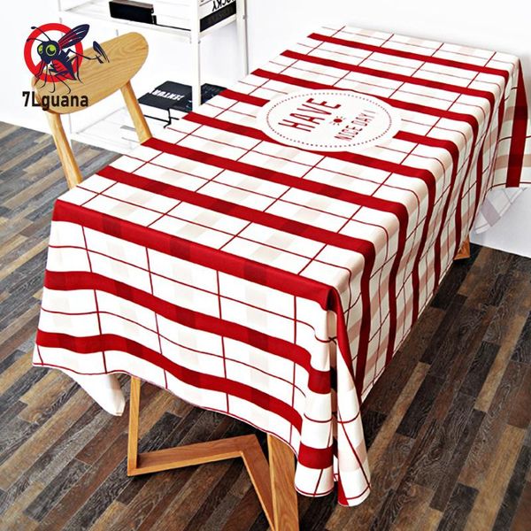 

table cloth 7lguana mosquito ins style nordic christmas red tablecloth rectangular year party american