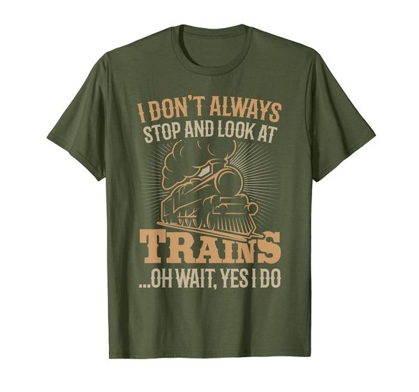 

Vintage Train Funny Railway Locomotive Railroad Trains Gift T-Shirt, Mainly pictures